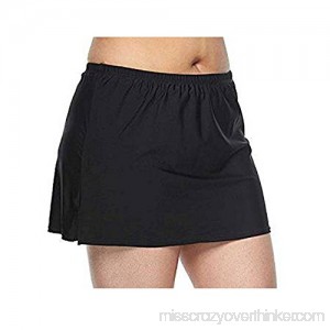 Croft & Barrow® Women Plus Size Skirtini Misses Swimwear Lycra Skirt Black 22W B07CZ1HHL4